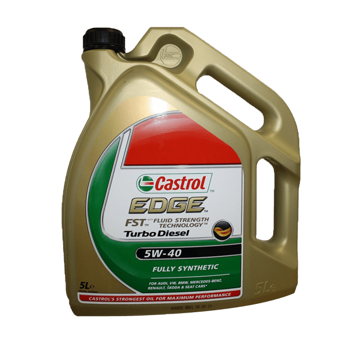 CASTROL EDGE TURBO DIESEL 5W40 5L.