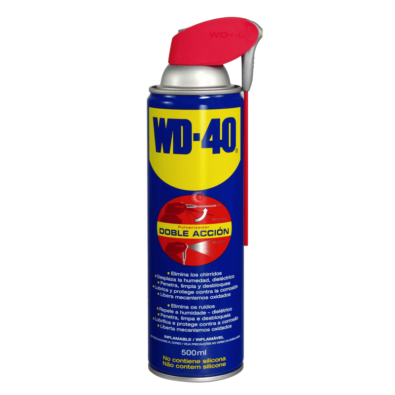 WD-40 LUBRICANTE 500ml DOBLE ACCION