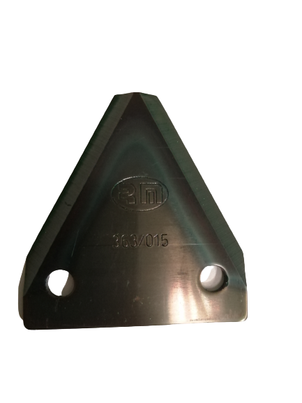 CUCHILLA CARRO MEZCLADOR LISA agujero 9/ Espesor 3mm