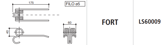 MUELLES ROTOEMPACADORA FORT LS60009