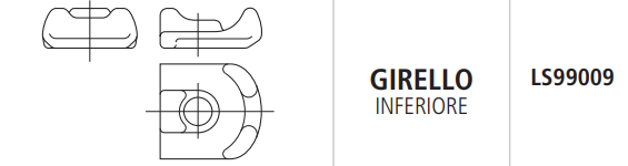 SOPORTE GIRELLO INFERIOR LS99009