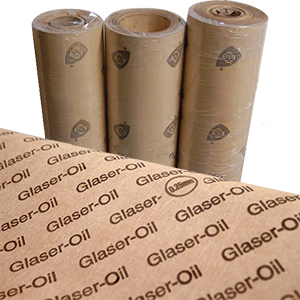 Papel de Juntas GLASER-OIL 1000x1000x0.80mm