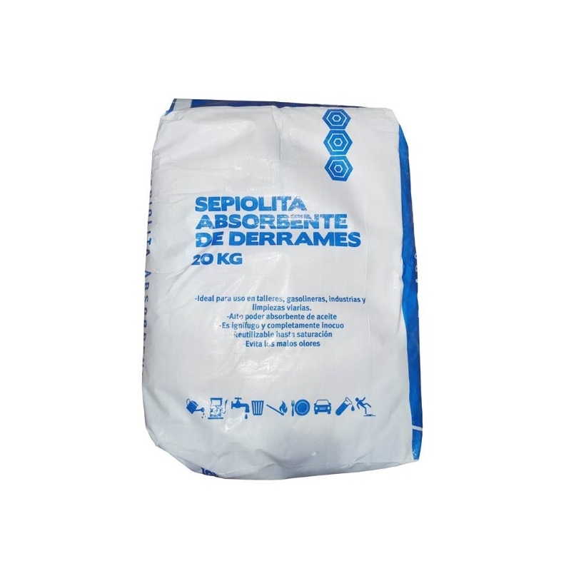 SACO SEPIOLITA 20 kg. S20/80RB ABSORBENTE MINERAL