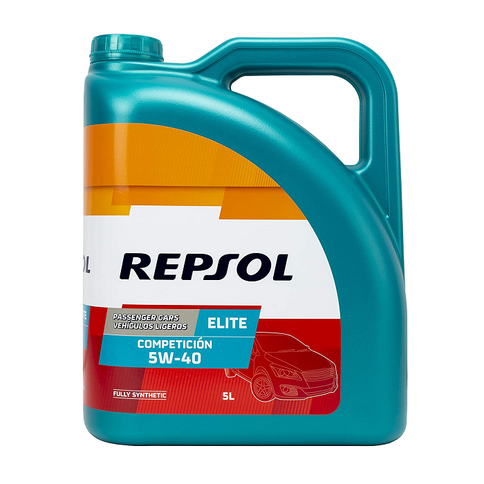 ACEITE MOTOR 5W40 REPSOL ELITE COMPETICION 5L.