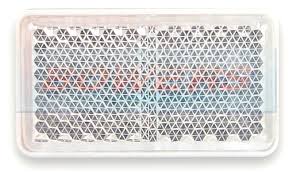 CATADIOPTRICO INCOLORO RECTANGULAR AUTOADHESIVO 100X45 mm