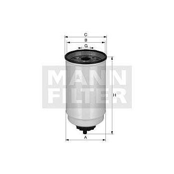FILTRO COMBUSTIBLE MANN WK 10 017 X