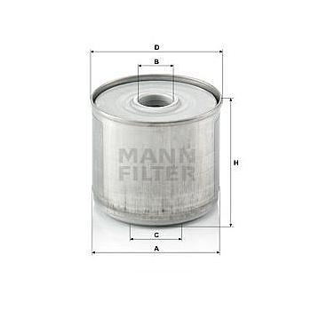 FILTRO COMBUSTIBLE MANN P 917/1 X