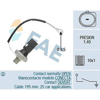 Sensor presión aceite FAE 12895
