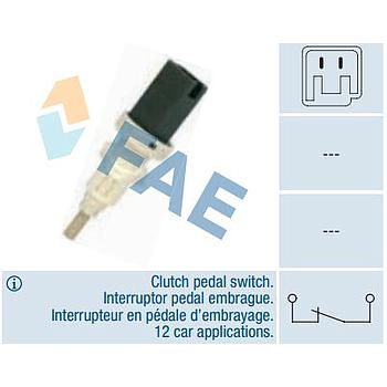 Interruptor pedal embrague FAE 24665