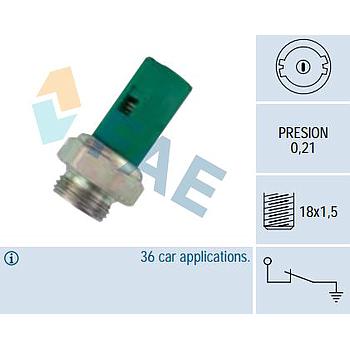 Sensor presión aceite FAE 12490