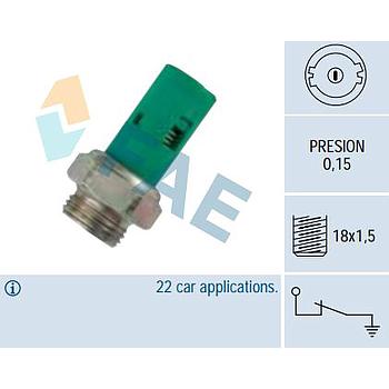 Sensor presión aceite FAE 12520