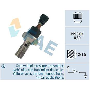 Sensor presión aceite FAE 12290