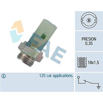 Sensor presión aceite FAE 12380