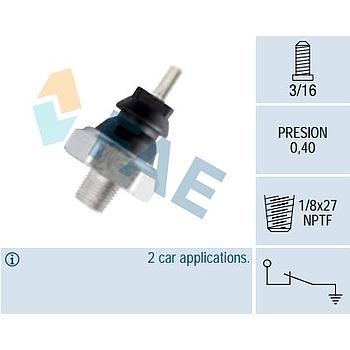 Sensor presión aceite FAE 12180