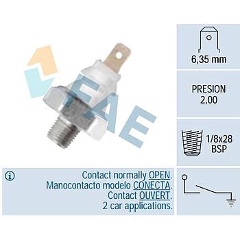 Sensor presión aceite FAE 12940