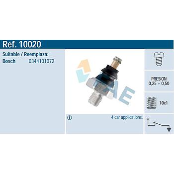 Sensor presión aceite FAE 10020