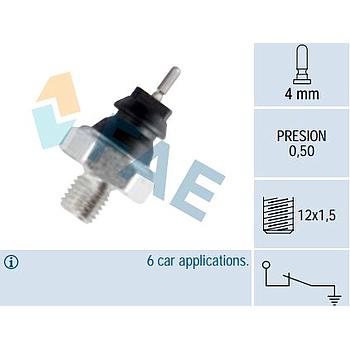 Sensor presión aceite FAE 12280