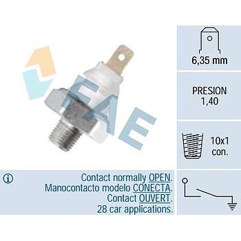 Sensor presión aceite FAE 12920