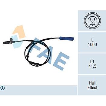 Sensor Velocidad Rueda - ABS FAE 78076