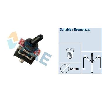 Interruptor ON-OFF-ON 10A. universal FAE 65820