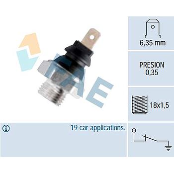 Sensor presión aceite FAE 11620