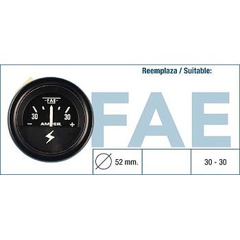 Reloj amperímetro 30-30 FAE 99590