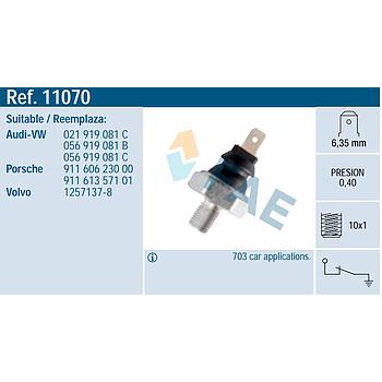 Sensor presión aceite FAE 11070