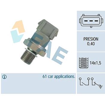 Sensor presión aceite FAE 12500