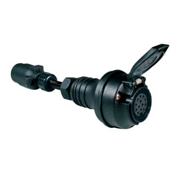 Adaptador clavija 7 polos a base 13 polos (12v)