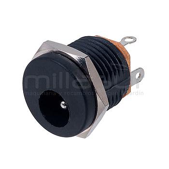 CONECTOR JACK HEMBRA CARGADOR CORTACESPED ANOVA CC251TE øROSCA11mm (142)