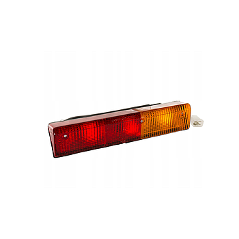 PILOTO TRASERO DERECHO CON LUZ DE MATRÍCULA  L= 305mm ADAPTABLE A TRACTORES FIAT