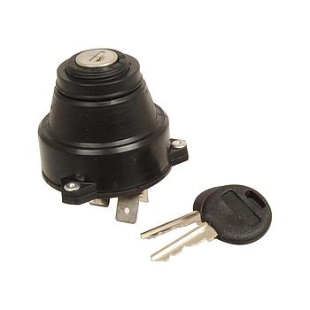 INTERRUPTOR DE ENCENDIDO Y LUCES CON LLAVE Adaptable a JOHN DEERE / CASE IH / DEUTZ