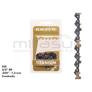 CADENA ANOVA TITANIUM 3/8" BP - .050" CUADRADO - 56 Eslabones